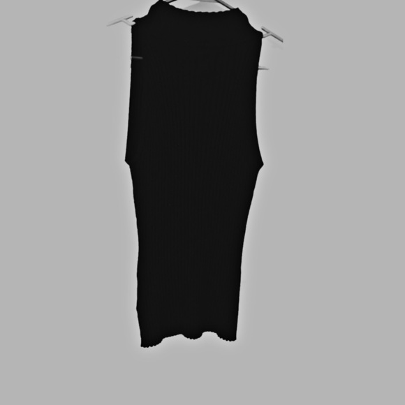 Vintage Belldini sleeveless black top size large - Picture 4 of 9